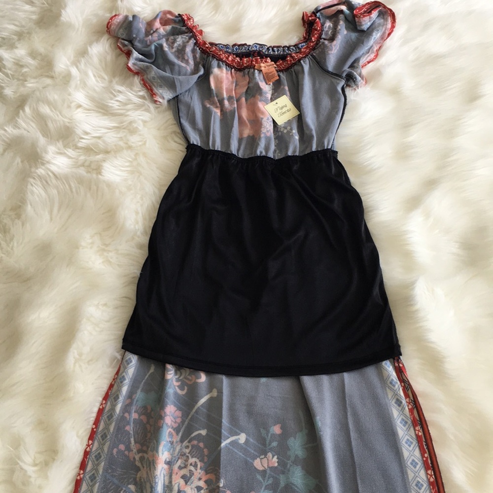 NWT Flying Tomoto Off-Shoulder Maxi Dress - Picture 7 of 8